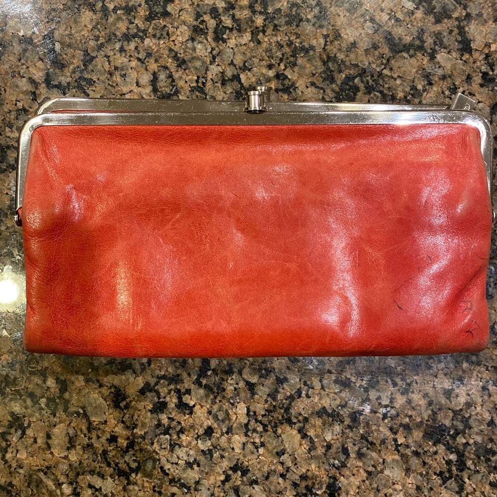 Hobo international red Lauren wallet